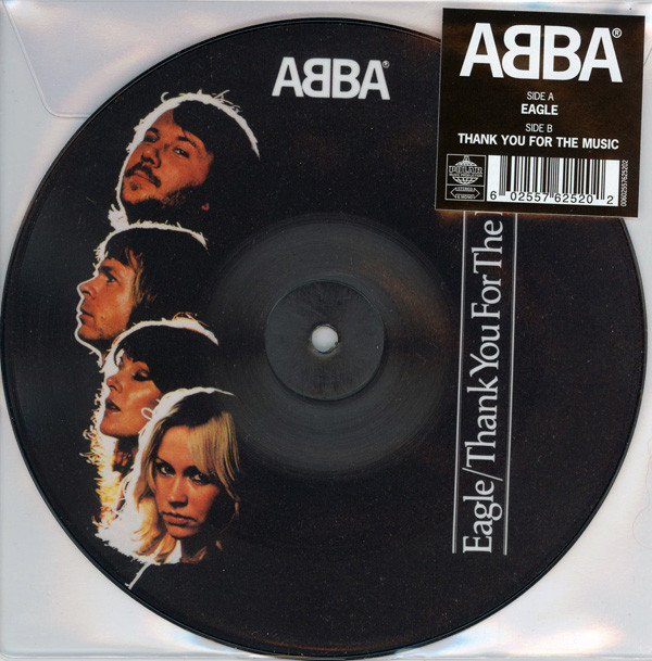 ABBA - EAGLE / THANK YOU FOR THE MUSIC - PICTURE SINGLE